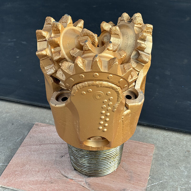9 7/8 इंच (250 मिमी) IADC137 तेज ड्रिलिंग दर मिल दांत नरम गठन के लिए Tricone ड्रिल बिट