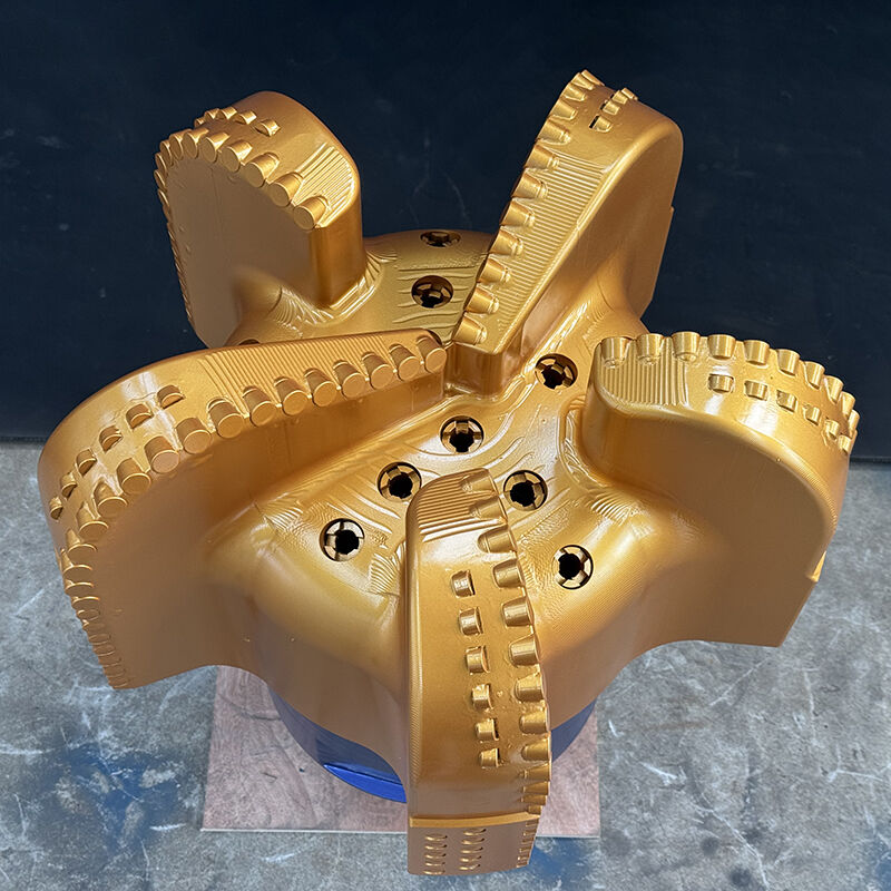 तेल जल कुएं 5 ब्लेड डबल रो कटर हीरा पीडीसी ड्रिलिंग बिट बिट्स बिक्री के लिए